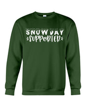Load image into Gallery viewer, Snow Day Supporter Christmas Gift For Friends Family T-Shirt Sweatshirt
