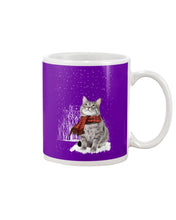 Load image into Gallery viewer, Cute Cat Christmas Gift For Cat Lovers Custom T-Shirt Mug