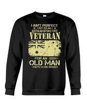 Load image into Gallery viewer, Veteran Australian Defence Force Gift For Grandpa Family Tee Sweatshirt
