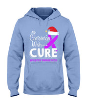 Load image into Gallery viewer, Epilepsy Awareness - My Christmas Wish Is A Cure Hoodie