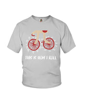 Load image into Gallery viewer, This Is How I Roll Pi Funny T-Shirt Youth Tee