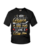 Load image into Gallery viewer, Climb Up To Heaven My Husbabd Youth Tee