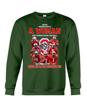 Load image into Gallery viewer, Woman Loves Ohio States Buckeyes American Football Ncaa 2019 T-Shirt Sweatshirt