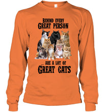 Load image into Gallery viewer, A Lot Of Great Cat  Shirt For Cat Lovers Unisex Long Sleeve