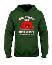 Load image into Gallery viewer, Wwii Veteran Son Gift For Veterab Mom Hoodie