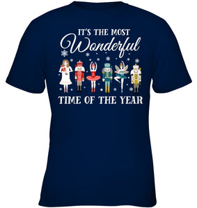 Ballet - Nutcracker Most Beautiful Time Of Year Black T-Shirt Youth Tee