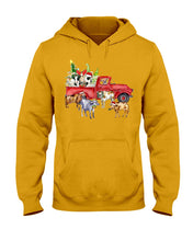 Load image into Gallery viewer, Merry Christmas In Town Cow Lovers Gift For Farmers Hoodie