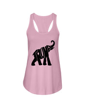 Load image into Gallery viewer, Elephant Trump Gift For American T-Shirt Ladies Flowy Tank