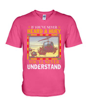 Load image into Gallery viewer, Heard A Huey Gift T-Shirt Guys V-Neck