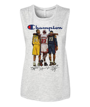 Load image into Gallery viewer, Nba Champions Jordan Bryant James Legends Ladies Flowy Tank
