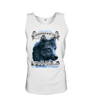 Load image into Gallery viewer, Wolf Lovers Trending Quote Tee Unisex Tank Top