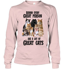 Load image into Gallery viewer, A Lot Of Great Cat  Shirt For Cat Lovers Unisex Long Sleeve