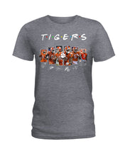 Load image into Gallery viewer, Clemson Tigers Ncaa Friends Font T-Shirt For Fans Ladies Tee