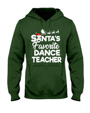 Load image into Gallery viewer, Santa Dance Teacher Christmas Shirt Hoodie