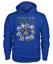 Load image into Gallery viewer, Dallas Cowboys Greats Gift For Fan T-Shirt Hoodie