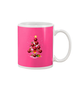 Bowling   Bowling Christmas Tree Christmas T-Shirt Mug