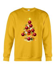 Bowling   Bowling Christmas Tree Christmas T-Shirt Sweatshirt