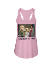 Load image into Gallery viewer, Friends Monika Turkey Head Funny Thanksgiving Gift T-Shirt Ladies Flowy Tank