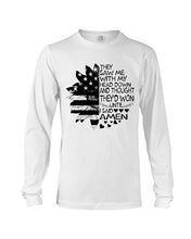 Load image into Gallery viewer, Christian T-Shirt Amen Unisex Long Sleeve