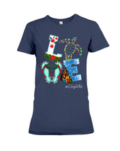 Load image into Gallery viewer, Love Turtle Gigilife Christmas Gift For Turtle Lovers Custom Design Tee Ladies Tee