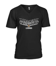 Load image into Gallery viewer, Os Legends Nfl Black T-Shirt Guys V-Neck