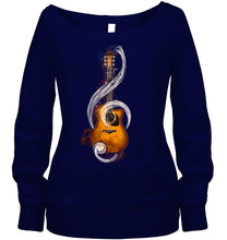 Load image into Gallery viewer, Guitar Note Sweatshirt