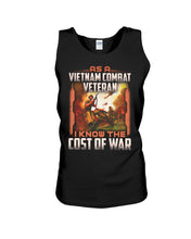 Load image into Gallery viewer, Veteran Cost Of War Gift For Soldier T-Shirt Unisex Tank Top
