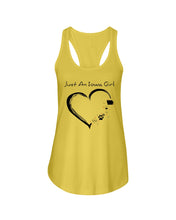 Load image into Gallery viewer, Just An Iowa Girl Ladies Flowy Tank