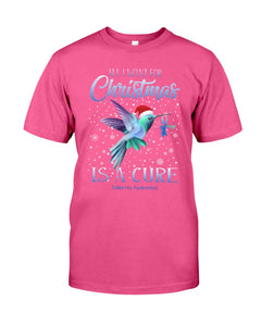 All I Want For Christmas Is A Cure Stop Diabetes Guys Tee