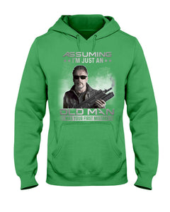 Arnold Schwarzenegger Terminator Old Man T-Shirt For Fans Hoodie