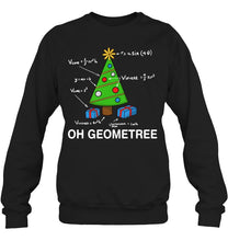 Load image into Gallery viewer, Funny Math Geometry Christmas Tree Gift Shirt Sweatshirt