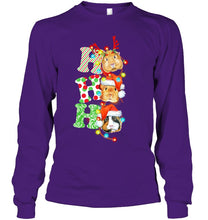 Load image into Gallery viewer, Santa Claus Ho Ho Ho Christmas Gift For Guinea Pigs Lovers Unisex Long Sleeve