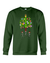 Load image into Gallery viewer, Merry Christmas Funny Dancing Skeleton Sweatshirt