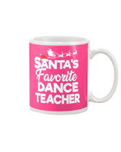 Load image into Gallery viewer, Santa Dance Teacher Christmas Shirt Mug