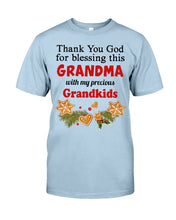Load image into Gallery viewer, Blessing My Grandma Christmas Gift For Family Guys Tee