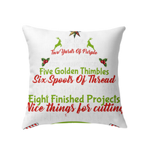 Load image into Gallery viewer, Christmas Tree Eleven Fabric Bundles T-Shirt Pillow Cover