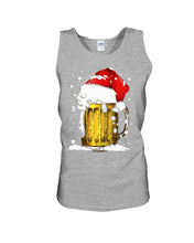 Load image into Gallery viewer, Beer Lover Christmas Classic T-Shirt Unisex Tank Top