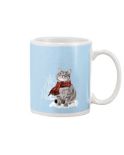 Load image into Gallery viewer, Cute Cat Christmas Gift For Cat Lovers Custom T-Shirt Mug