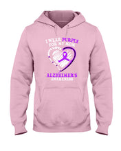 Load image into Gallery viewer, Alzheimer Awareness Daughter For Mom T-Shirt Hoodie