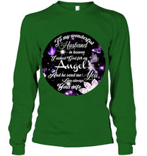 Load image into Gallery viewer, To My Husband In Heaven Gift For Widow Unisex Long Sleeve