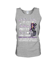 Load image into Gallery viewer, Tattoos Pretty Eyes Gift For April Girl T-Shirt Unisex Tank Top