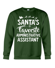 Load image into Gallery viewer, Santa Favorite Assistant Funny Christmas Gift Shirt Sweatshirt