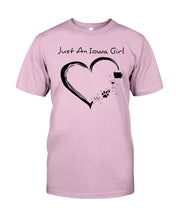 Load image into Gallery viewer, Just An Iowa Girl Guys Tee