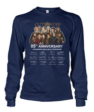 Load image into Gallery viewer, 50Th Anniversary Outlander Gift For Fans Black T-Shirt Unisex Long Sleeve