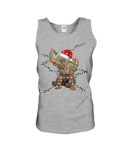 Load image into Gallery viewer, Elephant Color Light Christmas Gift Tee Unisex Tank Top