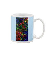 Load image into Gallery viewer, Hummingbird Cosmic Light Color Black T-Shirt Mug