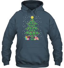 Load image into Gallery viewer, Cute Dog Paws Christmas Tree Shirt Hoodie