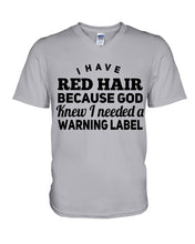 Load image into Gallery viewer, Great Gift For Redhead Grandma Guys V-Neck