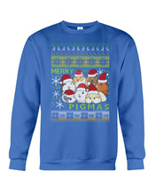 Load image into Gallery viewer, Cute Hamster Merry Christmas Gift For Hamster Lovers T-Shirt Sweatshirt