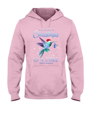 Load image into Gallery viewer, All I Want For Christmas Is A Cure Stop Diabetes Hoodie